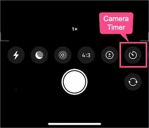 How to take a timed photo on iPhone 12