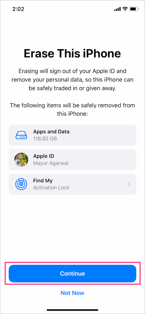 how to reset your iphone 14 to factory settings