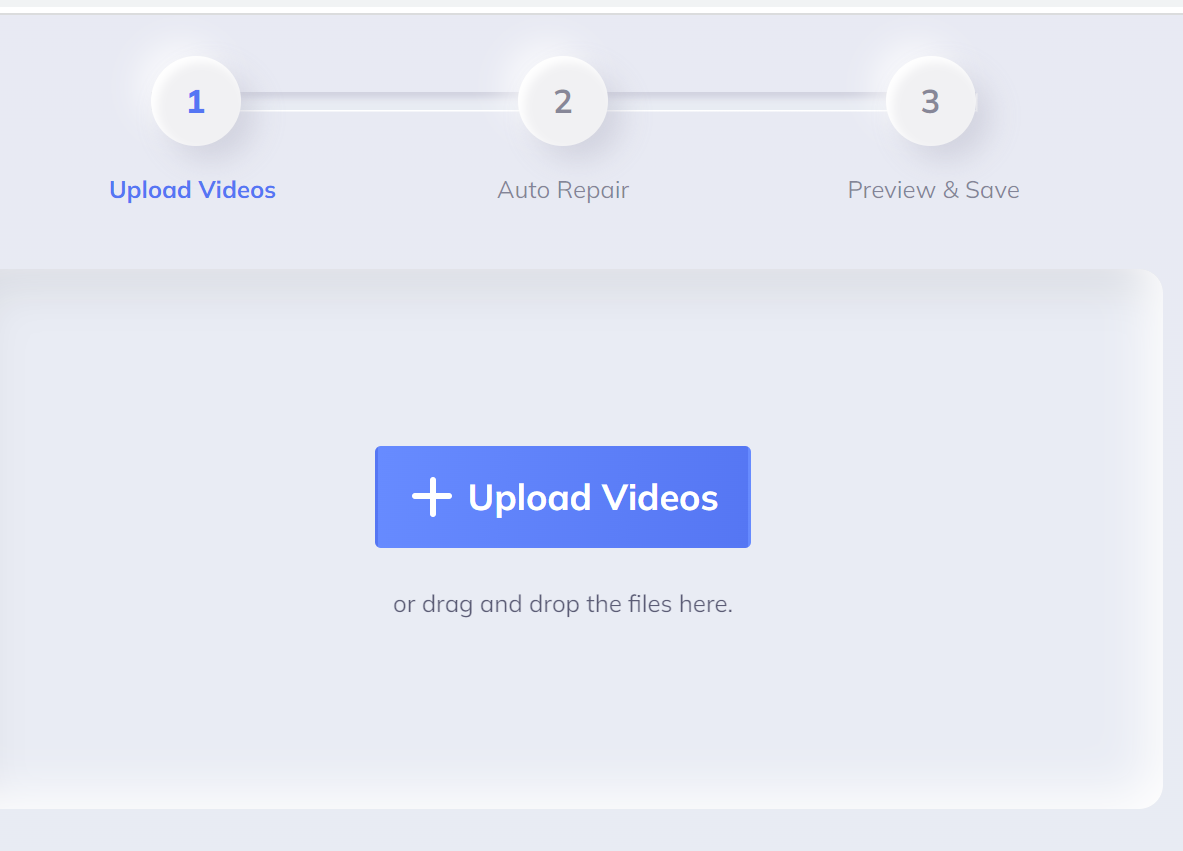 repair corrupted videos online