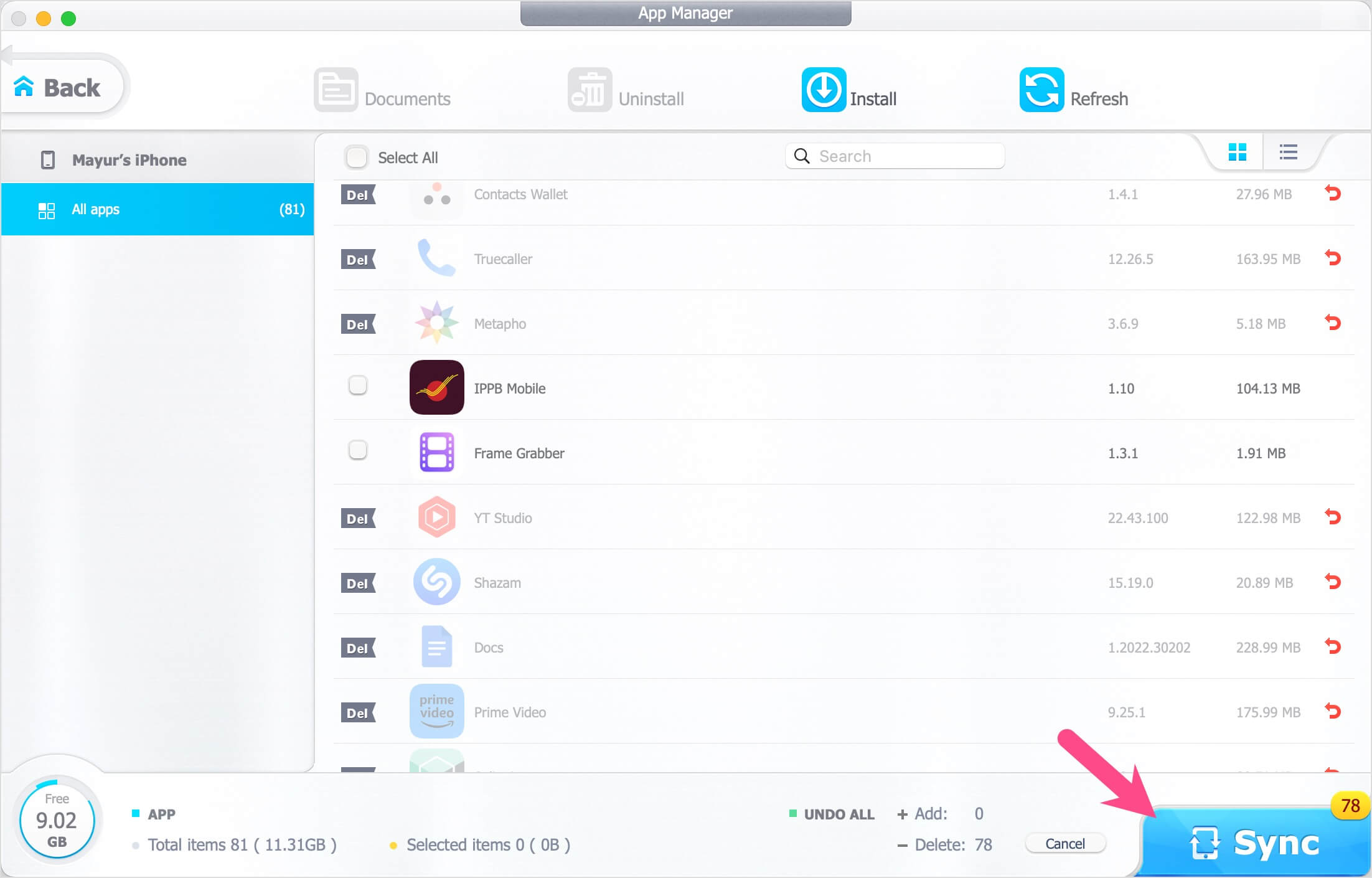 fastest way to delete all apps at once on iphone