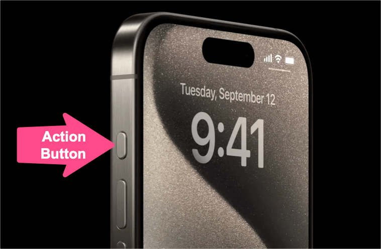 action button on iphone 16 and 16 pro