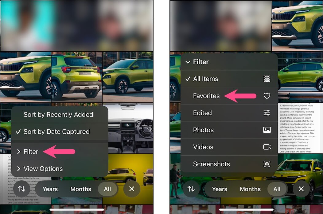 find your favorite photos in ios 18 on iPhone